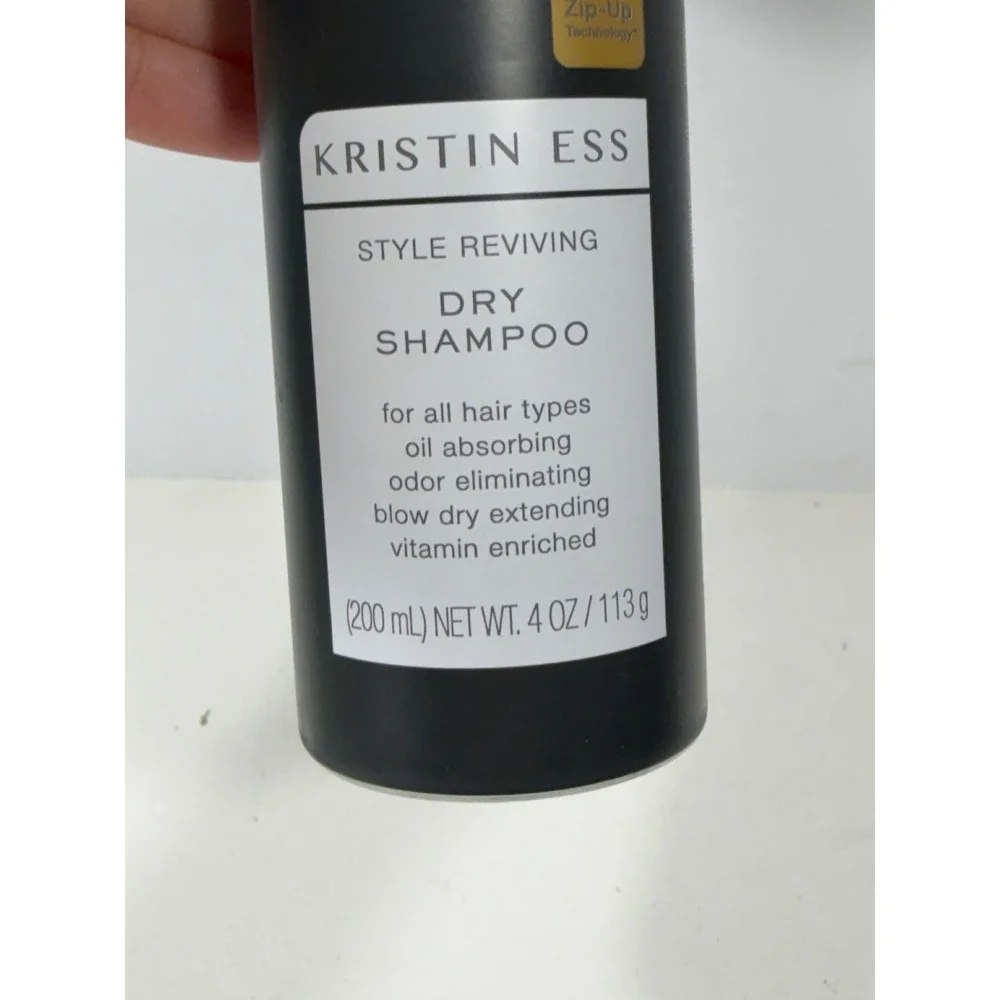 Kristin Ess Style Reviving Dry Shampoo 4oz Oil Absorbing Vitamin Enriched Spray